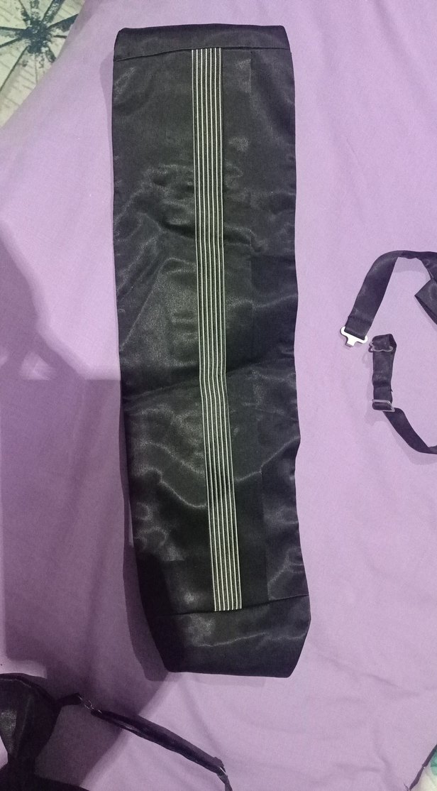 Siyah Çizgili Got Papyon kuşak damat takim - Görsel 4