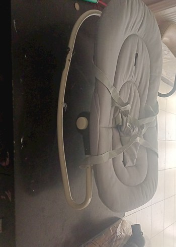Gri Bebek sallanan ana kucağı beşik kolay kullanım portatif