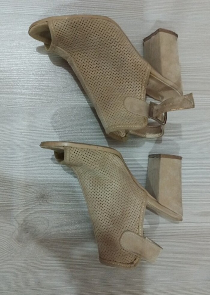 Kalın topuklu ayakkabı  - Görsel 2