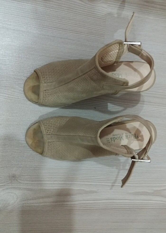 Kalın topuklu ayakkabı  - Görsel 3