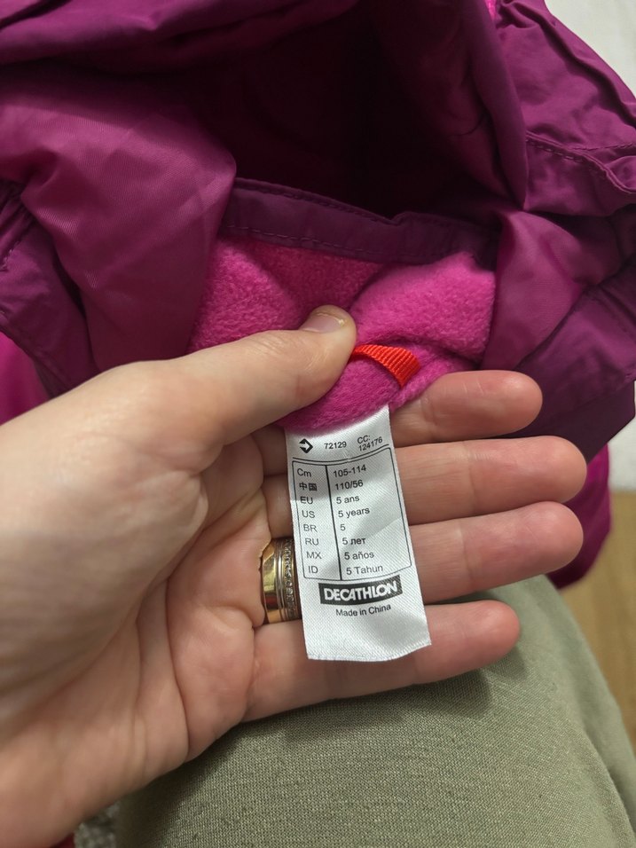 5 6 yaş kız çocuk kar tulumu - Görsel 2