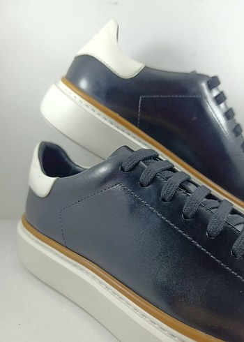 TAMER TANCA Hakiki Deri Erkek Günlük Sneakers Casual Ayakkabı - Görsel 6