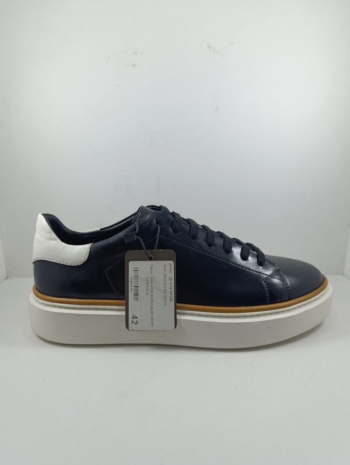 TAMER TANCA Hakiki Deri Erkek Günlük Sneakers Casual Ayakkabı - Görsel 3