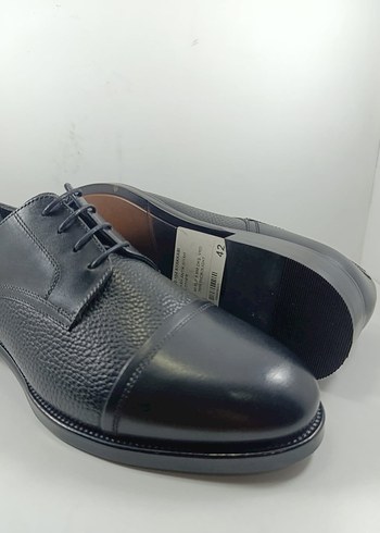 BEYMEN Erkek Siyah Hakiki Deri Klasik Ayakkabı - Görsel 7