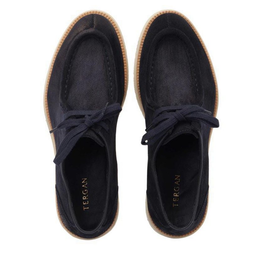 TERGAN Modern Klasik Erkek Süet Ayakkabı Hakiki - Görsel 4