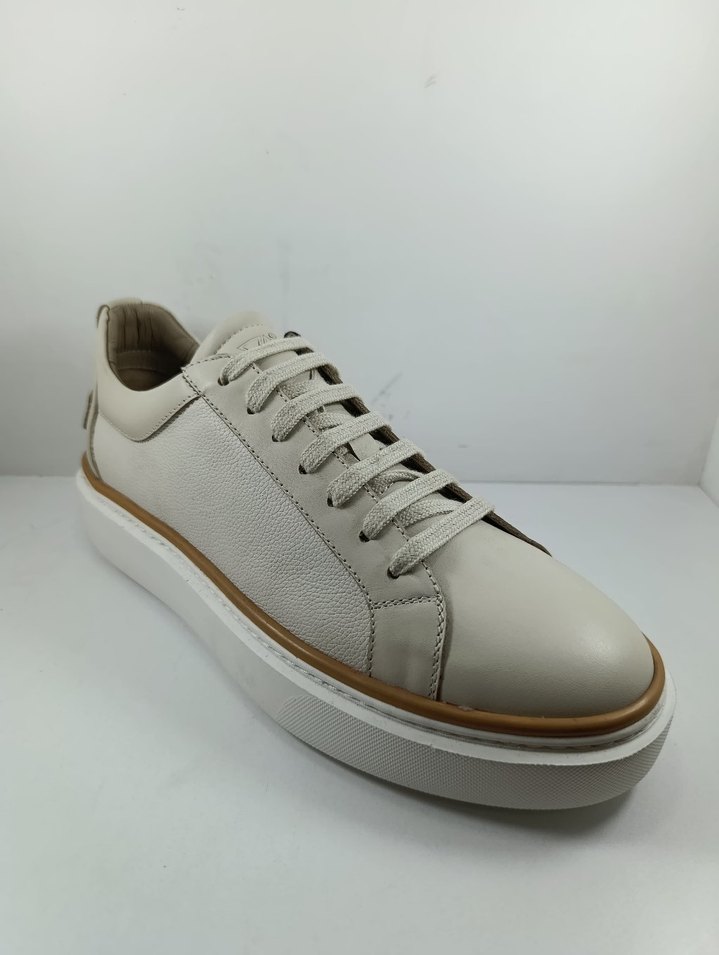 Hakiki Deri Erkek Ayakkabı Casual Sneaker - Görsel 3