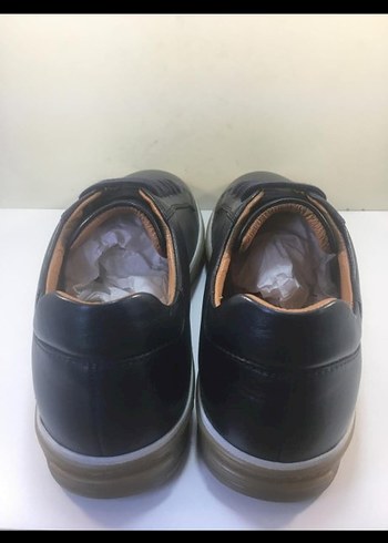 Hakiki Deri Bağcıklı Erkek Günlük Ayakkabı - Görsel 8