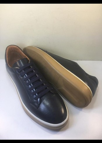 Hakiki Deri Bağcıklı Erkek Günlük Ayakkabı - Görsel 5