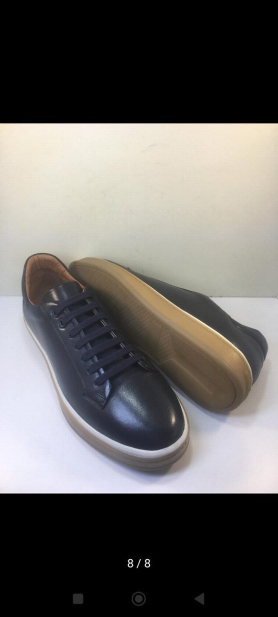 Hakiki Deri Bağcıklı Erkek Günlük Ayakkabı - Görsel 3