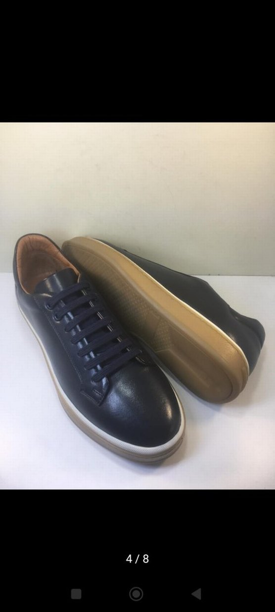 Hakiki Deri Bağcıklı Erkek Günlük Ayakkabı - Görsel 5