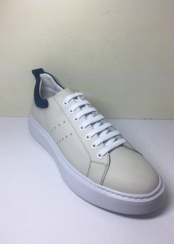 Hakiki Deri Erkek Spor Sneaker Casual Ayakkabı - Görsel 3