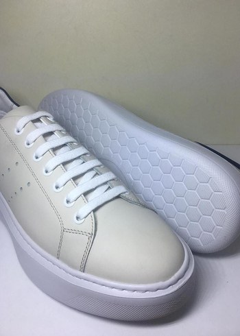 Hakiki Deri Erkek Spor Sneaker Casual Ayakkabı - Görsel 5