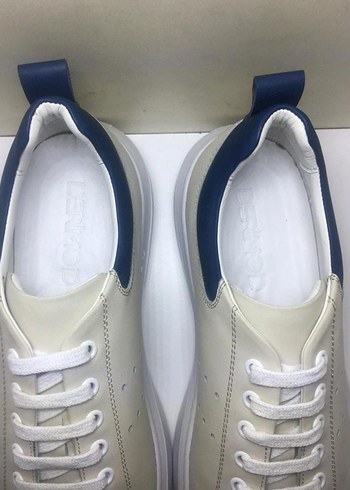 Hakiki Deri Erkek Spor Sneaker Casual Ayakkabı - Görsel 4