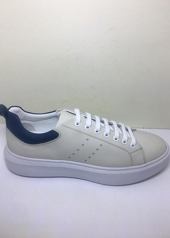 Hakiki Deri Erkek Spor Sneaker Casual Ayakkabı - Görsel 2