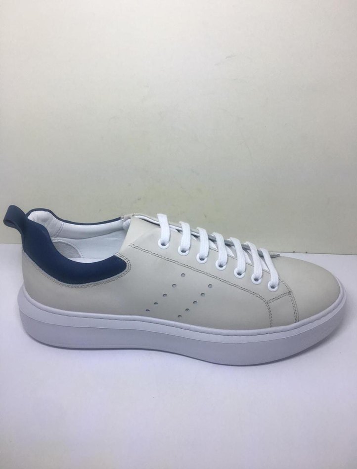 Hakiki Deri Erkek Spor Sneaker Casual Ayakkabı - Görsel 2