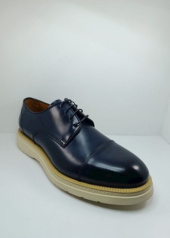 Lacivert Modern Klasik Erkek Ayakkabı - Görsel 3
