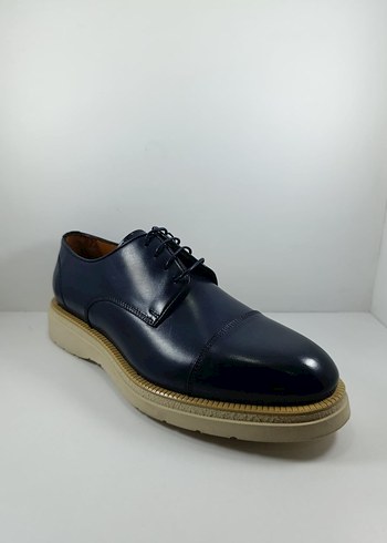 Lacivert Modern Klasik Erkek Ayakkabı - Görsel 6