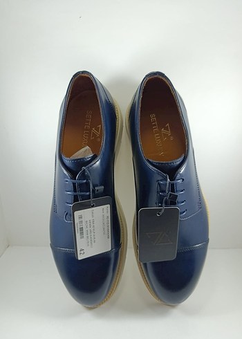 Lacivert Modern Klasik Erkek Ayakkabı - Görsel 8