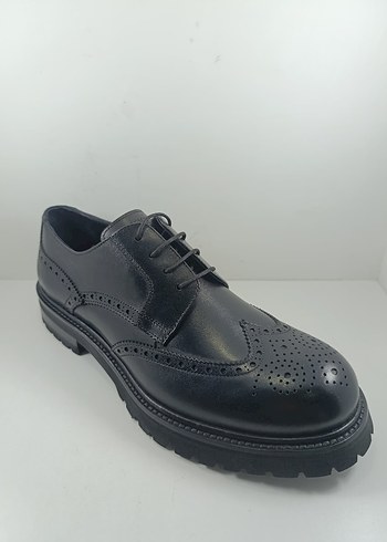 İnci Hakiki Deri Klasik Rugan Ayakkabı - Görsel 3