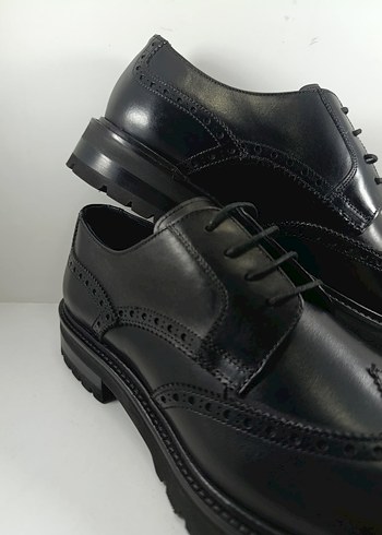 İnci Hakiki Deri Klasik Rugan Ayakkabı - Görsel 9