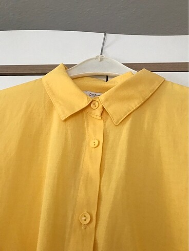 xl Beden Sarı gömlek