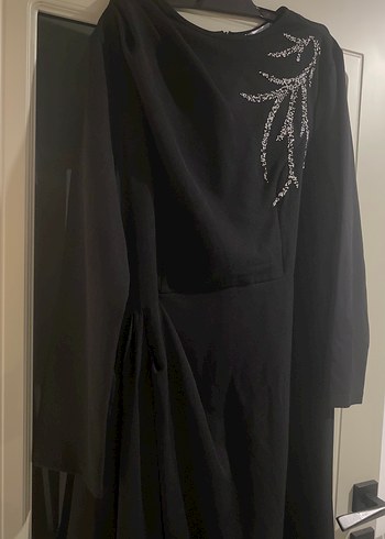 Tesettür Siyah elbise - Görsel 2