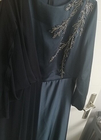 Tesettür abiye elbise  - Görsel 2