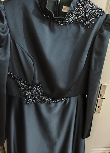 Tesettür abiye elbise - Görsel 5