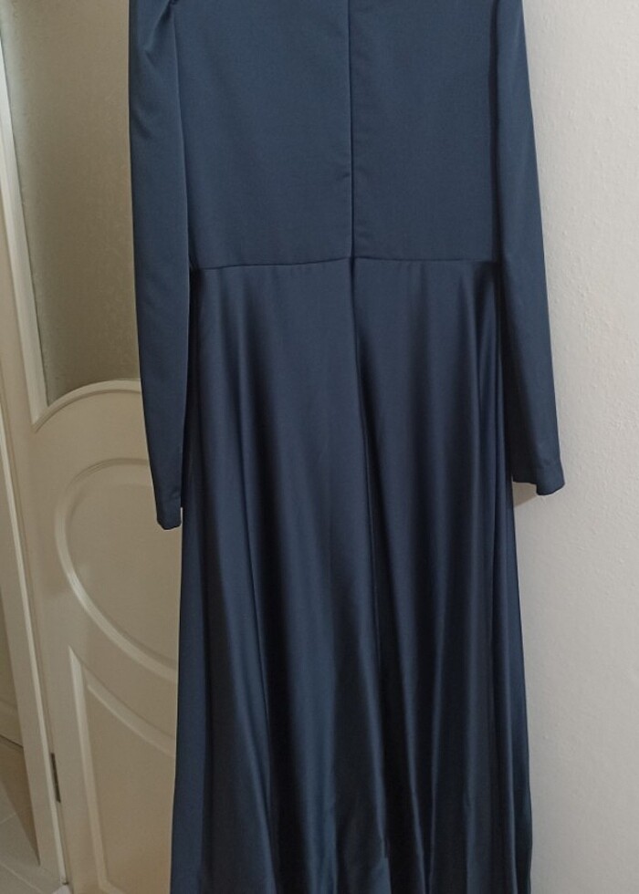 Tesettür abiye elbise - Görsel 4