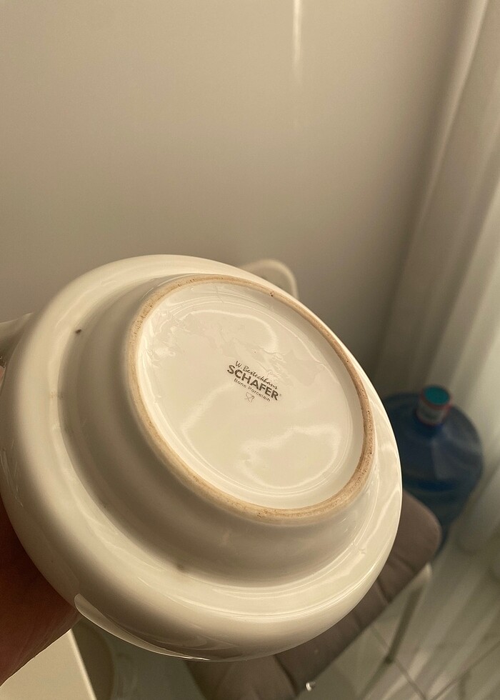 Schafer porselen çaydanlık üstü - Görsel 3