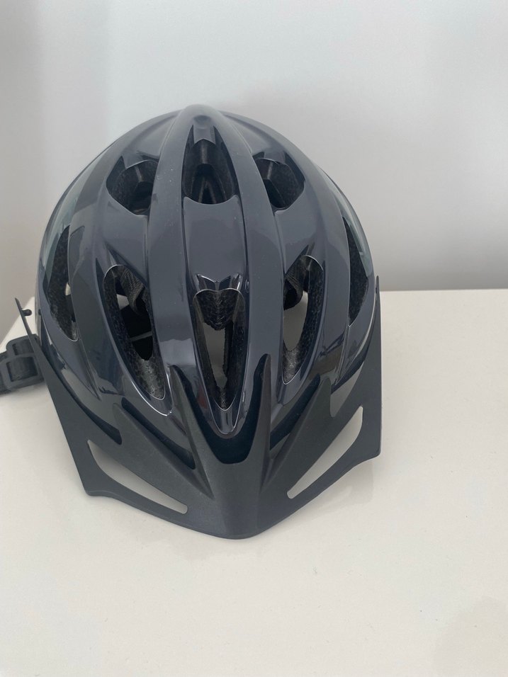 Siyah Plastik  Bisiklet Kaskı - Görsel 2