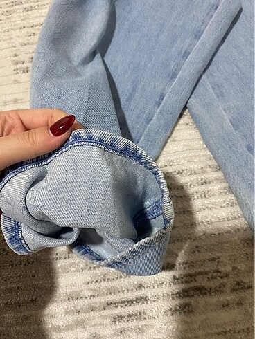 38 Beden mavi Renk h&m pantolon (wide leg)