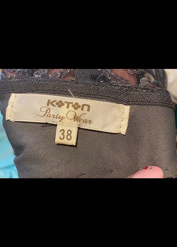 Koton payetli elbise - Görsel 3