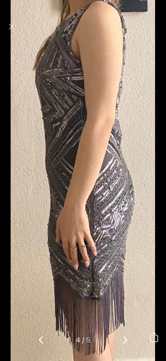 Koton payetli elbise - Görsel 2