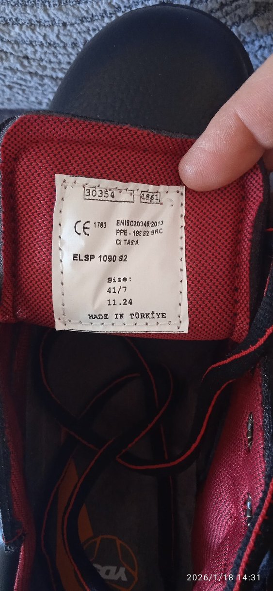 Siyah Kemerli Erkek Bot - Görsel 5