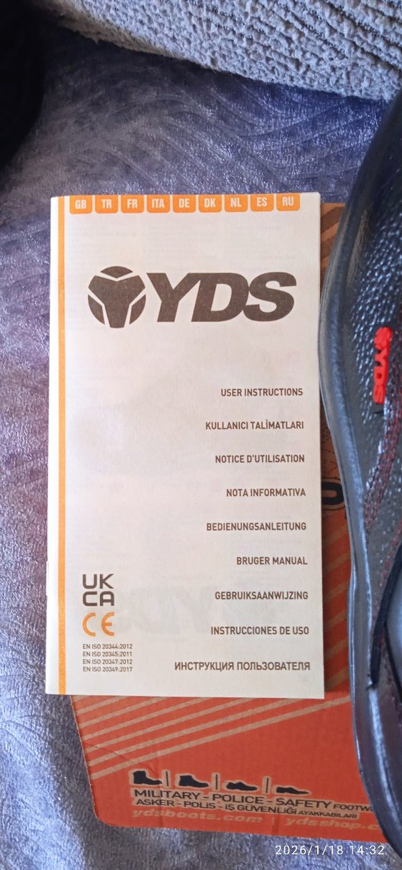 Siyah Kemerli Erkek Bot - Görsel 2