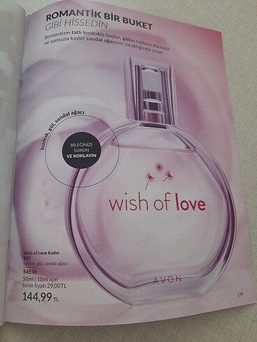 Avon parfüm