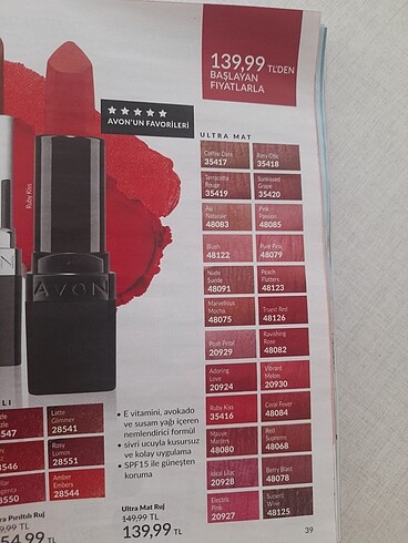 Avon ruj