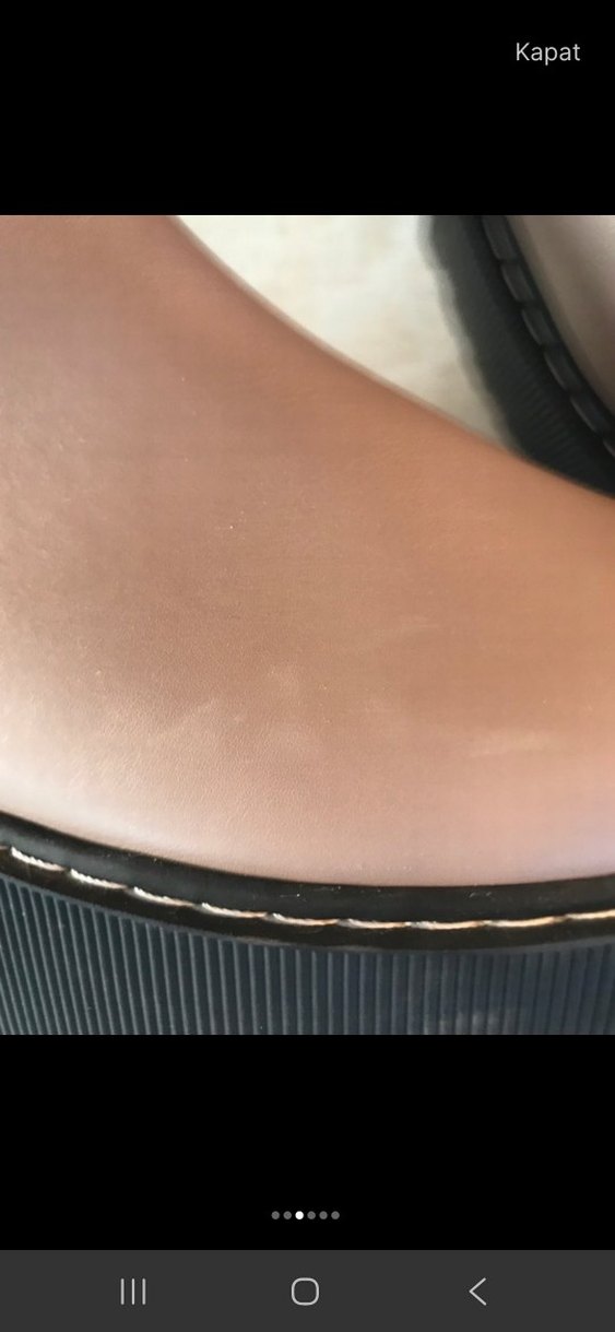 Bej Platform Topuklu Kadın chelsea Bot - Görsel 4