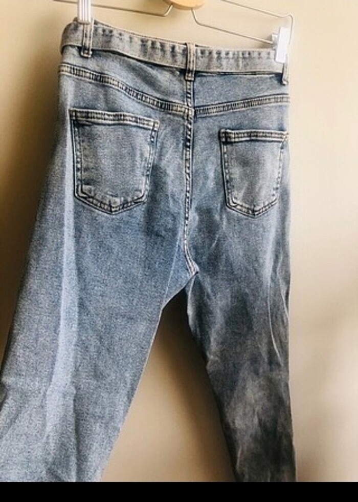 Karol yüksek bel kadın jean - Görsel 4