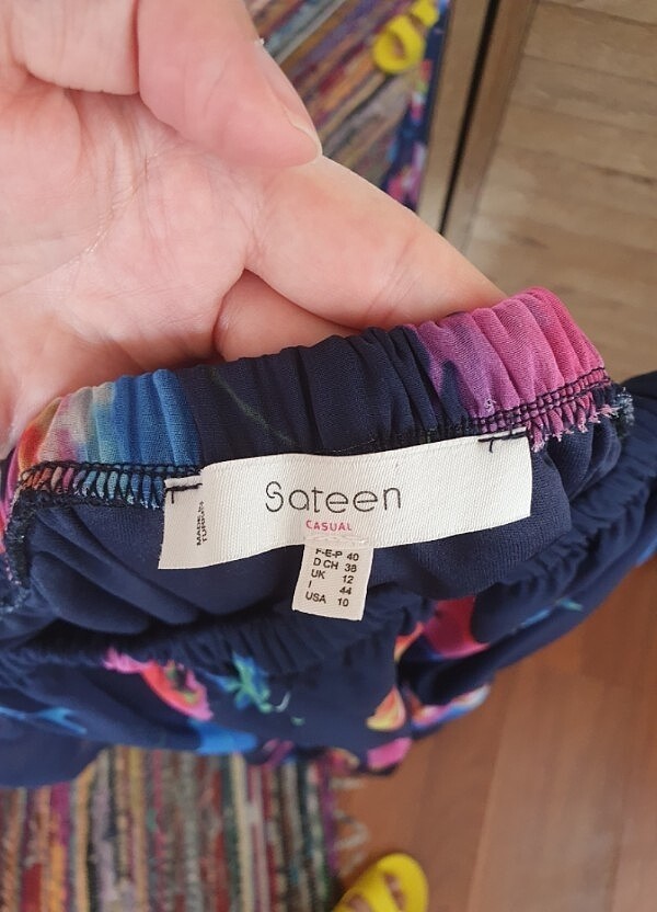 Şifon elbise - Görsel 3