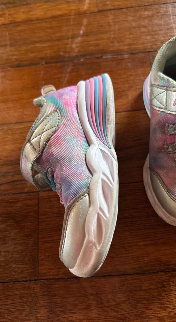 Kız Çocuk Çok Renkli Bağcıksız Spor Ayakkabı - Görsel 3