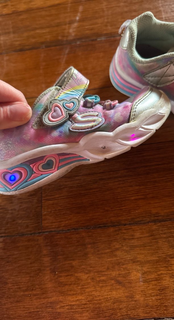 Kız Çocuk Çok Renkli Bağcıksız Spor Ayakkabı - Görsel 4