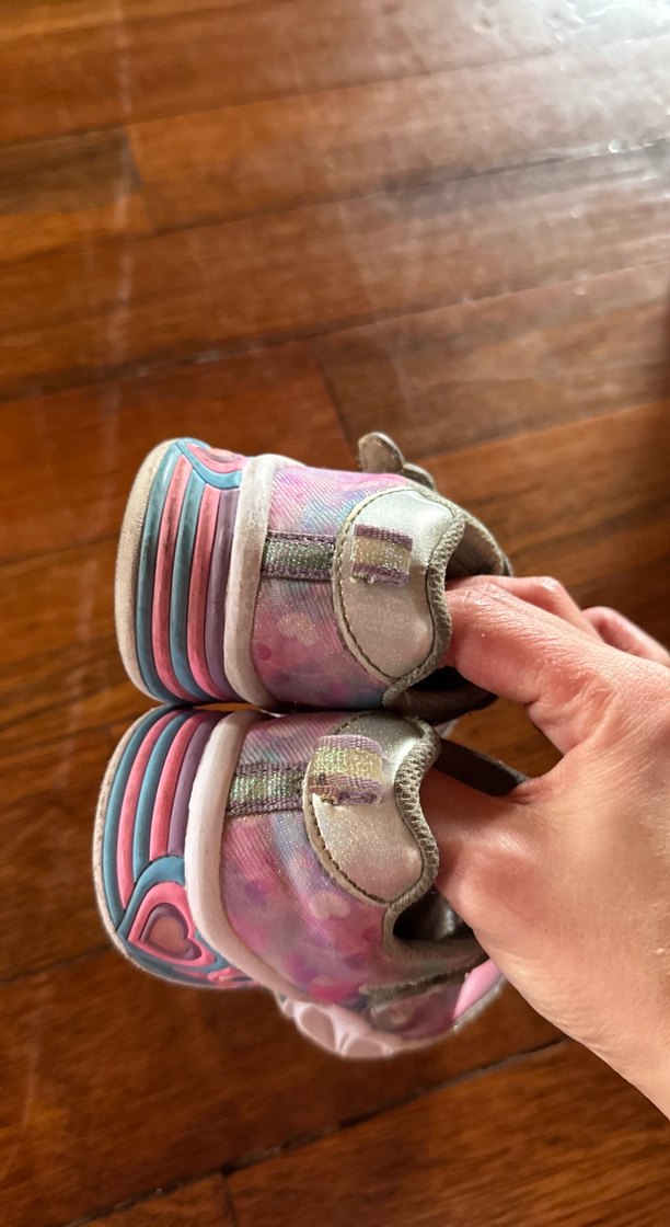 Kız Çocuk Çok Renkli Bağcıksız Spor Ayakkabı - Görsel 5