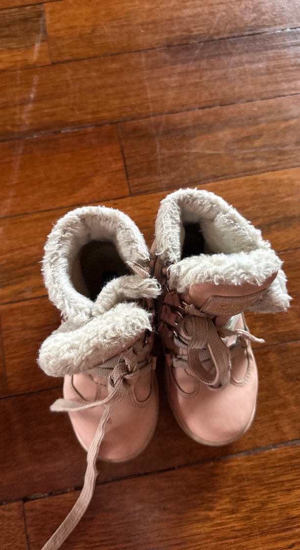 Bej Süet Kız Çocuk Botları - Görsel 4