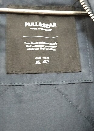 xl Beden lacivert Renk Pull&Bear kaban