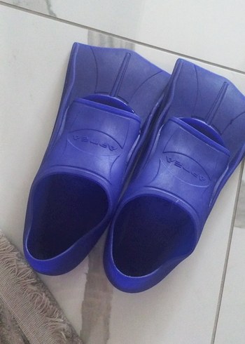 Erkek Mavi Kauçuk Su Ayakkabısı Velcro - Görsel 5