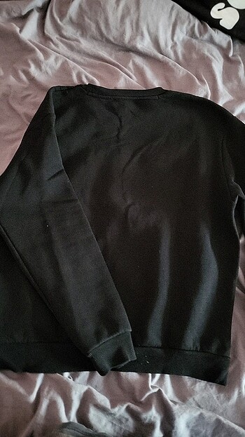 m Beden Mavi marka siyah sweatshirt