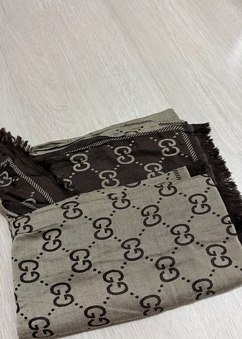 Vakko Gucci Monogramli İnce Sal