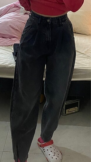 Zara balon kesim beli bol geliyo